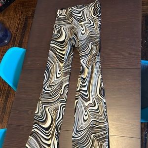 Motel rocks funky pattern flare pant